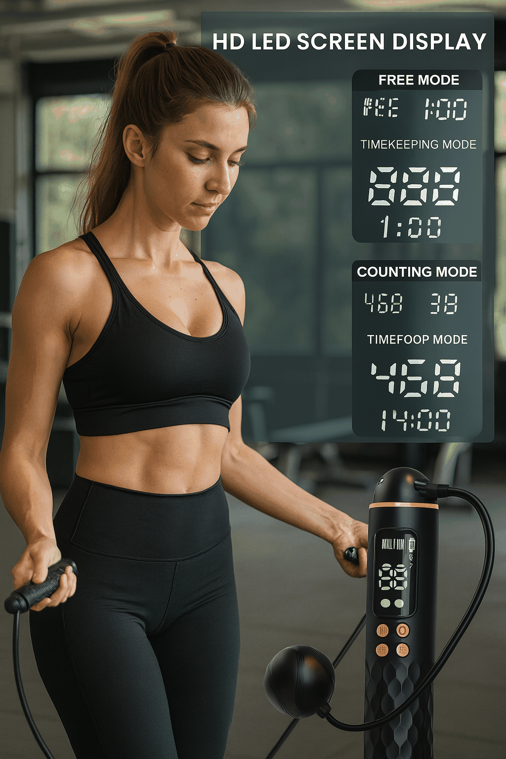Wellfitaura Smart Skipping Rope
