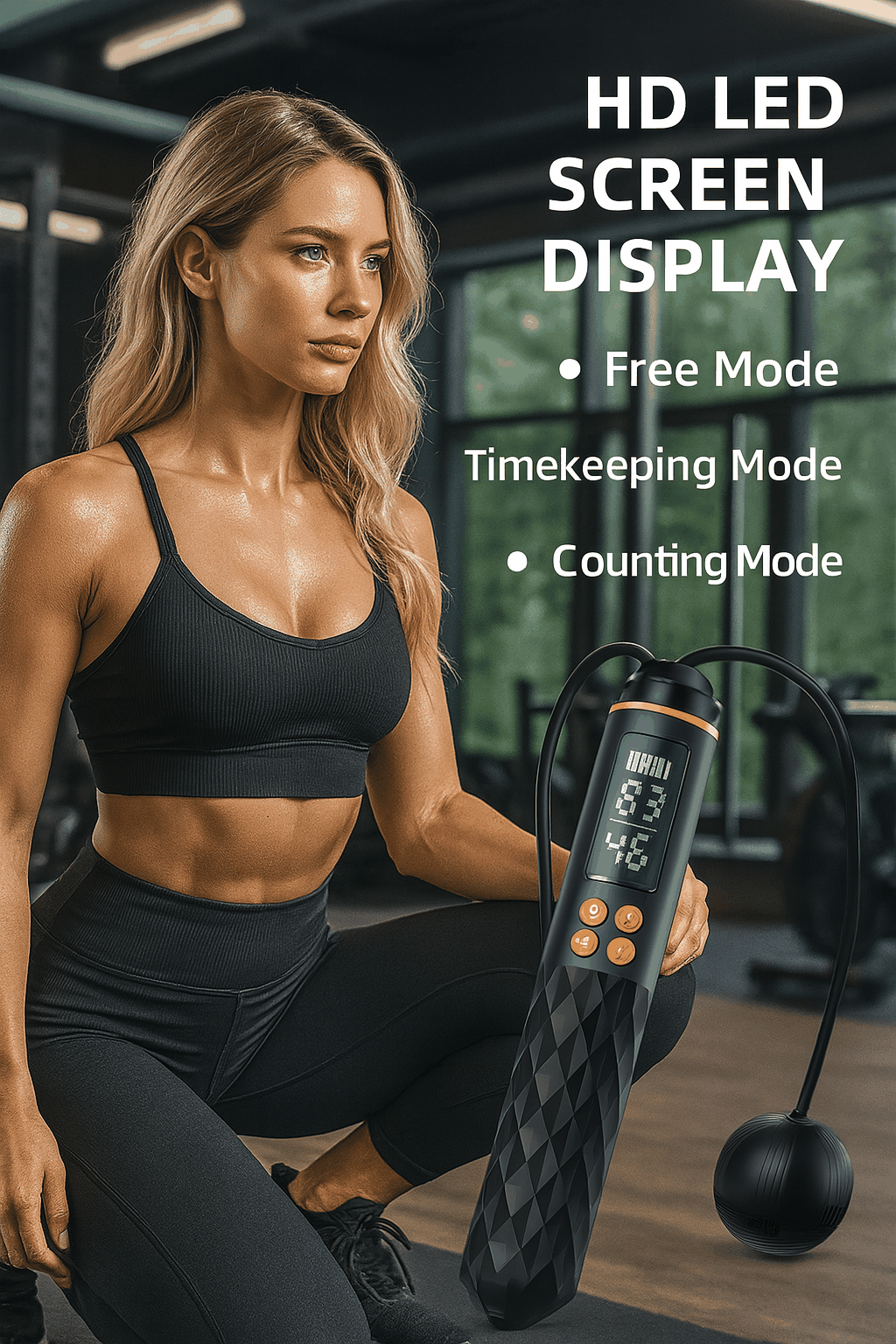 Wellfitaura Smart Skipping Rope